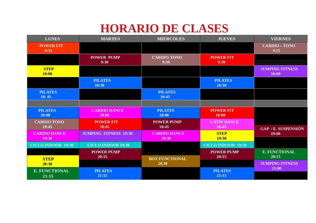 CLASES MAYO 2021