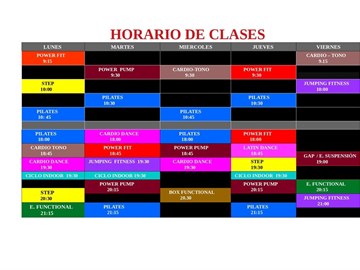 CLASES MAYO 2021