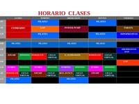 HORARIO DE CLASES 