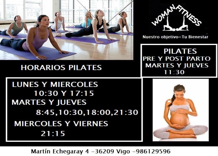 Horarios Pilates